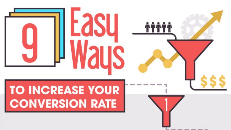 9 Easy Ways To Increase Your Conversion Rate