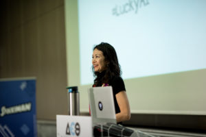 Christina Aldan international keynote tech speaker